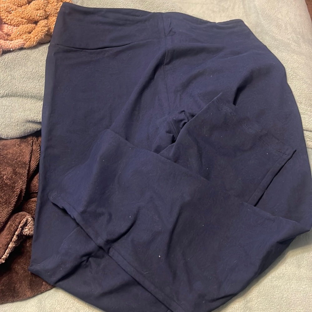 Blue jeggings
